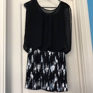 Black Sparkly Dress!